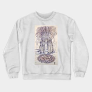 Charola. Convento de Cristo. Tomar. Crewneck Sweatshirt